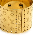 ルイヴィトン LOUIS VUITTON ナノグラム ベルトモチーフ リング M64705 ゴールド×シルバー GP 14038 リング 指輪 モノグラム 14号