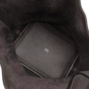 エルメス HERMES ピコタン MM エベーヌ トリヨンクレマンス ハンドバッグ シルバー金具 こげ茶