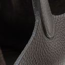 エルメス HERMES ピコタン MM エベーヌ トリヨンクレマンス ハンドバッグ シルバー金具 こげ茶