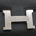 エルメス HERMES コンスタンスミニ 3 ブラック ヴォーエプソン ショルダーバッグ シルバー金具 黒