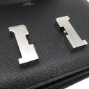 エルメス HERMES コンスタンスミニ 3 ブラック ヴォーエプソン ショルダーバッグ シルバー金具 黒