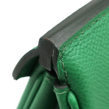 エルメス HERMES バーキン30 カクタス ヴォーエプソン ハンドバッグ ゴールド金具 緑