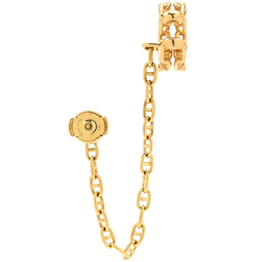 エルメス HERMES シェーヌダンクル カリプソ H223515B イエローゴールド K18YG ダイヤモンド ピアス イエローゴールド イヤーカフ ダイヤ Au750 18K