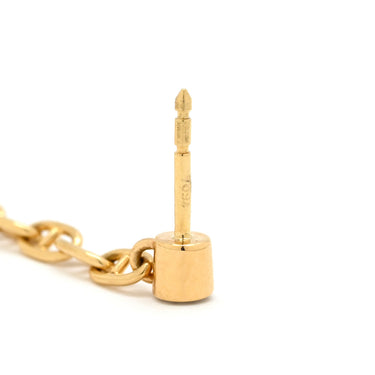 エルメス HERMES シェーヌダンクル カリプソ H223515B イエローゴールド K18YG ダイヤモンド ピアス イエローゴールド イヤーカフ ダイヤ Au750 18K