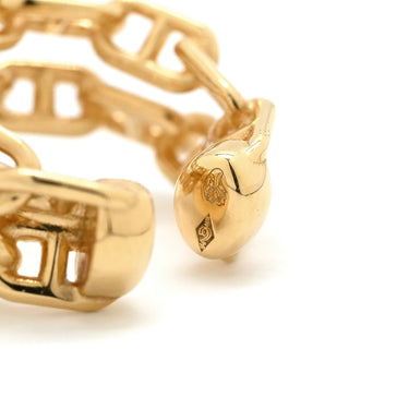 エルメス HERMES シェーヌダンクル カリプソ H223515B イエローゴールド K18YG ダイヤモンド ピアス イエローゴールド イヤーカフ ダイヤ Au750 18K