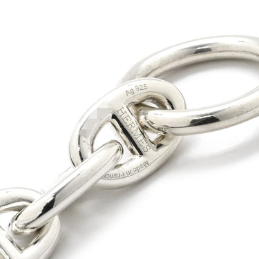 エルメス HERMES シェーヌダンクル PM シルバー シルバー925 ネックレス スターリングシルバー AG925 43コマ 2連ブレスレット