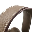 エルメス HERMES ピコタンロックMM エトゥープ トリヨンクレマンス ハンドバッグ シルバー金具 グレージュ