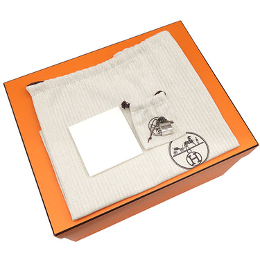 エルメス HERMES ピコタンロックMM エトゥープ トリヨンクレマンス ハンドバッグ シルバー金具 グレージュ