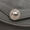 エルメス HERMES リンディ30 ヴェルソ グラファイト×エトゥープ トリヨンクレマンス 2WAYバッグ シルバー金具 グレージュ