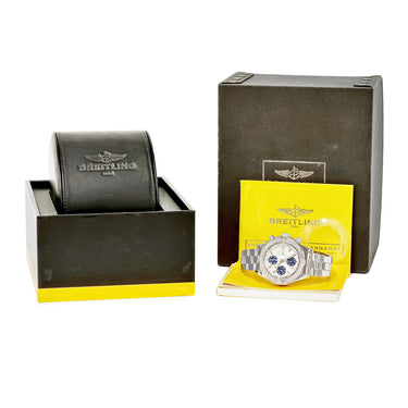 腕時計 ブライトリング BREITLING スーパーオーシャン クロノグラフ デイデイト A111G00PRS A13340 自動巻き メンズ 逆回転防止ベゼル