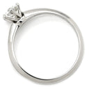 ティファニー Tiffany & Co プラチナシルバー プラチナ ダイヤモンド リング 指輪 T&Co. プラチナム 1P 1石 1粒 ダイヤ エンゲージ ブライダル 7号
