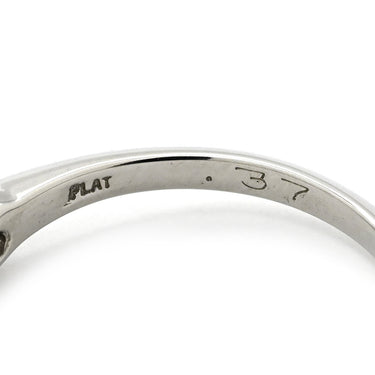 ティファニー Tiffany & Co プラチナシルバー プラチナ ダイヤモンド リング 指輪 T&Co. プラチナム 1P 1石 1粒 ダイヤ エンゲージ ブライダル 7号