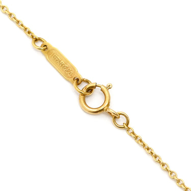 ティファニー Tiffany & Co クロスペンダント イエローゴールド×プラチナシルバー ダイヤモンド Pt950(トップ) K18YG（チェーン） ネックレス T&Co. 18K 18金 Au750×Pt950 ダイヤ