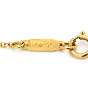 ティファニー Tiffany & Co クロスペンダント イエローゴールド×プラチナシルバー ダイヤモンド Pt950(トップ) K18YG（チェーン） ネックレス T&Co. 18K 18金 Au750×Pt950 ダイヤ