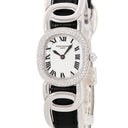 腕時計 パテックフィリップ PATEK PHILIPPE ゴールデンエリプス 4831G-001 クオーツ レディース メーカーOH済 K18無垢WG 純正ダイヤ ホワイト