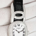 腕時計 パテックフィリップ PATEK PHILIPPE ゴールデンエリプス 4831G-001 クオーツ レディース メーカーOH済 K18無垢WG 純正ダイヤ ホワイト