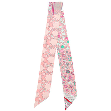 エルメス HERMES ツイリー ローズ×ヴェールドゥ×クリームレディース シルク スカーフ 【TAPIS PERSANS/ペルシャ絨毯】