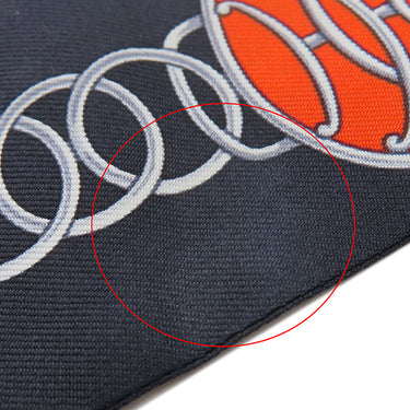 エルメス HERMES ツイリー ブラック×コバルト×ヴァーミリオン シルク スカーフ 【LIFT PROFILE/リフト プロフィール】