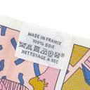 エルメス HERMES ツイリー ブルー×ローズ×モルドレ シルク スカーフ 【FACTORY SUITE/ファクトリー スーツ】