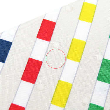 エルメス HERMES ツイリー クレ×ブルー×ルージュ シルク スカーフ 【BOUCLERIE MODERNE/モダンなバックル】