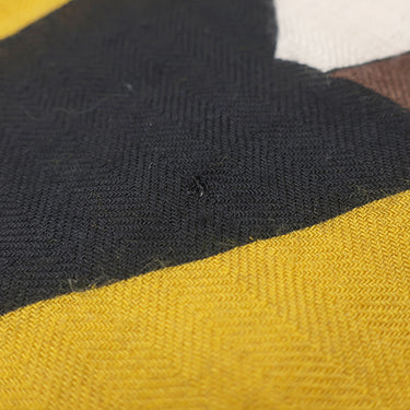 エルメス HERMES ショール カレ140 CARRE カレジェアン ナチュラル×マリン×マスタード カシミヤ シルク ストール 【Cheval de Fete /シュヴァル ドゥ フェット】 タグ欠品