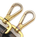 フェンディ FENDI ストラップユー ミニ 8AV105A5PJF13VK ブラウン×ブラック カーフ ショルダーストラップ ゴールド金具 茶 ズッカ柄