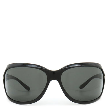 プラダ PRADA アイウェア 72□16 SPR14G ブラック プラスチック サングラス シルバー金具 GACKT ガクト着用モデル クリアブラック