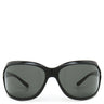プラダ PRADA アイウェア 72□16 SPR14G ブラック プラスチック サングラス シルバー金具 GACKT ガクト着用モデル クリアブラック