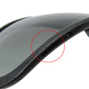 プラダ PRADA アイウェア 72□16 SPR14G ブラック プラスチック サングラス シルバー金具 GACKT ガクト着用モデル クリアブラック