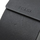 プラダ PRADA アイウェア 72□16 SPR14G ブラック プラスチック サングラス シルバー金具 GACKT ガクト着用モデル クリアブラック