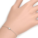 ティファニー Tiffany & Co バイザヤード 1Pダイヤ シルバー シルバー925 ダイヤモンド ブレスレット AG925 エルサペレッティ T&Co.