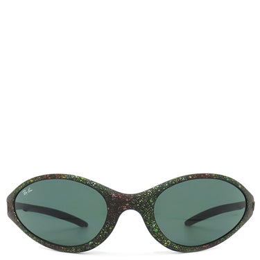レイバン RayBan エックスレイズ スプレイ W2555 コラージュ プラスチック サングラス 黒 マルチカラー グレーレンズ Xrays スポーツ用