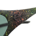 レイバン RayBan エックスレイズ スプレイ W2555 コラージュ プラスチック サングラス 黒 マルチカラー グレーレンズ Xrays スポーツ用