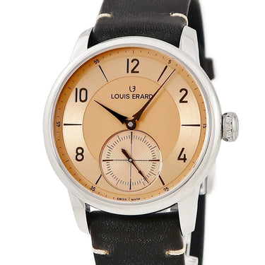 腕時計 ルイ・エラール LOUIS ERARD エクセレンス スモールセコンド テラコッタ 39mm LE34238AA07BVA26 自動巻き メンズ 未使用