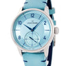 腕時計 ルイ・エラール LOUIS ERARD エクセレンス スモールセコンド カラーダイアル LE34248AA08BVA141 自動巻き メンズ 未使用 水色