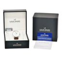 腕時計 ルイ・エラール LOUIS ERARD エクセレンス トリプティック レギュレーター LE85237AA21BVA31 自動巻き メンズ 未使用 シルバー