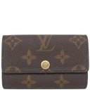ルイヴィトン LOUIS VUITTON ミュルティクレ6 M62630 モノグラム モノグラムキャンバス キーケース ゴールド金具 茶 6連 6本