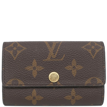 ルイヴィトン LOUIS VUITTON ミュルティクレ6 M62630 モノグラム モノグラムキャンバス キーケース ゴールド金具 茶 6連 6本