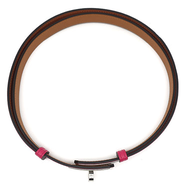 エルメス HERMES ケリー 18 ローズメキシコ ヴォーエプソン GP ベルト シルバー金具 ターンロック金具 スライド調節