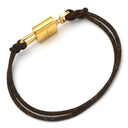 ルイヴィトン LOUIS VUITTON ブラスレ ロックイットアゲイン M8015 モノグラム モノグラムキャンバス GP ブレスレット ゴールド金具 小物 アクセサリー パドロックモチーフ