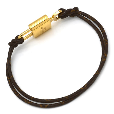 ルイヴィトン LOUIS VUITTON ブラスレ ロックイットアゲイン M8015 モノグラム モノグラムキャンバス GP ブレスレット ゴールド金具 小物 アクセサリー パドロックモチーフ