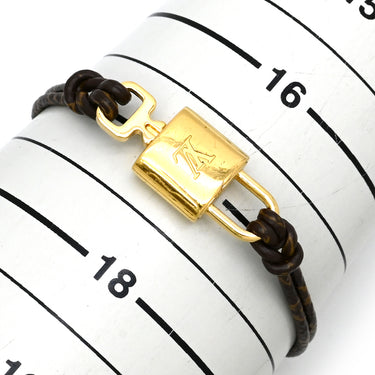 ルイヴィトン LOUIS VUITTON ブラスレ ロックイットアゲイン M8015 モノグラム モノグラムキャンバス GP ブレスレット ゴールド金具 小物 アクセサリー パドロックモチーフ