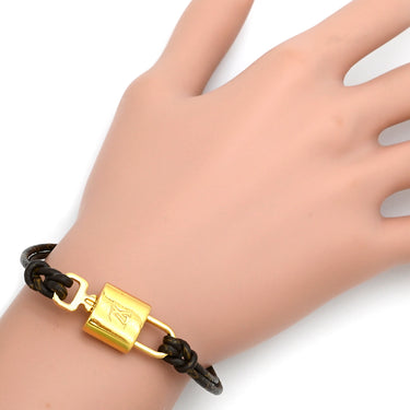 ルイヴィトン LOUIS VUITTON ブラスレ ロックイットアゲイン M8015 モノグラム モノグラムキャンバス GP ブレスレット ゴールド金具 小物 アクセサリー パドロックモチーフ