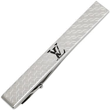 ルイヴィトン LOUIS VUITTON パンス クラヴァット シャンゼリゼ M65042 シルバー メタル タイピン LVロゴ ネクタイピン タイクリップ タイバー