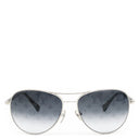 ルイヴィトン LOUIS VUITTON コンスピラシオン パイロット 58□15 Z0165U グレー×シルバー プラスチック GP サングラス シルバー金具 黒 モノグラム グラデーション