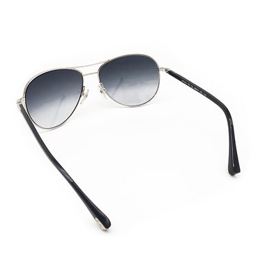 ルイヴィトン LOUIS VUITTON コンスピラシオン パイロット 58□15 Z0165U グレー×シルバー プラスチック GP サングラス シルバー金具 黒 モノグラム グラデーション