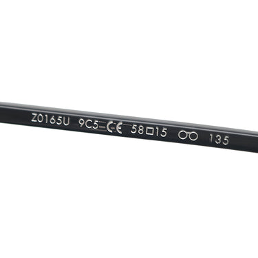 ルイヴィトン LOUIS VUITTON コンスピラシオン パイロット 58□15 Z0165U グレー×シルバー プラスチック GP サングラス シルバー金具 黒 モノグラム グラデーション