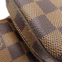 ルイヴィトン LOUIS VUITTON ジェロニモス N51994 ダミエ ダミエキャンバス ボディバッグ ゴールド金具 茶 ウエストバッグ 旧型