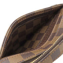 ルイヴィトン LOUIS VUITTON ジェロニモス N51994 ダミエ ダミエキャンバス ボディバッグ ゴールド金具 茶 ウエストバッグ 旧型