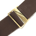 ルイヴィトン LOUIS VUITTON ジェロニモス N51994 ダミエ ダミエキャンバス ボディバッグ ゴールド金具 茶 ウエストバッグ 旧型